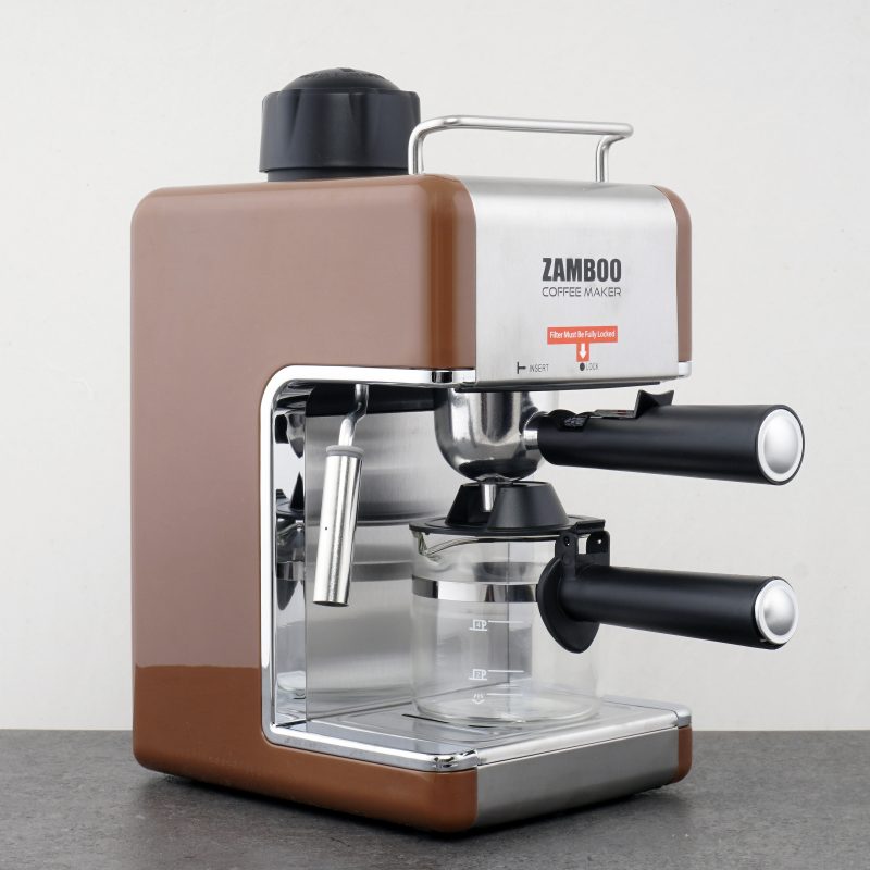Máy pha cà phê Espresso ZamBoo ZB-68CF - Nâu
